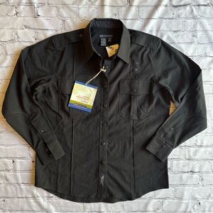 5.11 Tactical Womens Uniform Shirt New NWT Work Utility Black Large Military